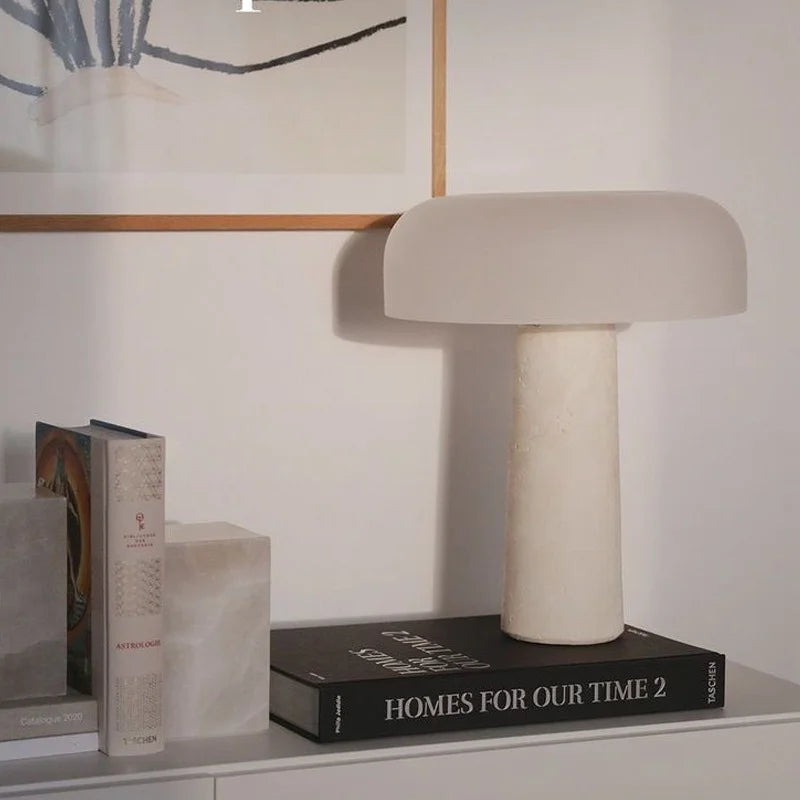 Nordic Mushroom Art Deco Floor Lamp - Stylish Elegance with Frosted Glass Shade