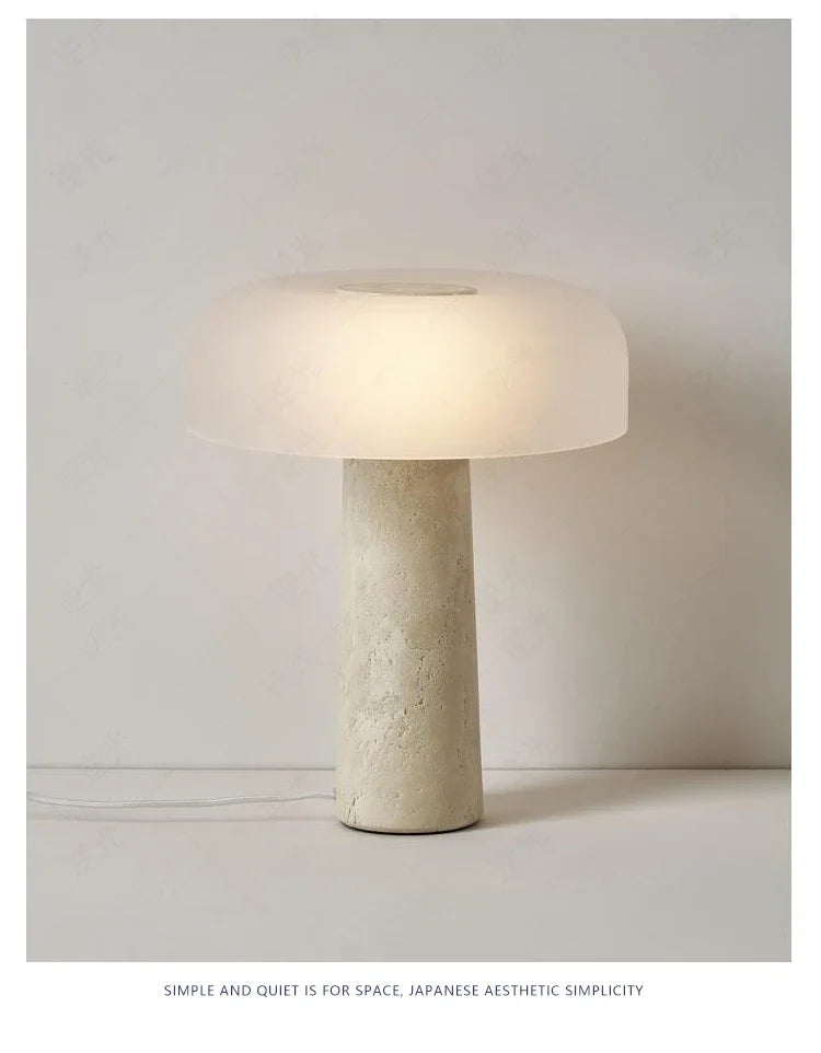 Nordic Mushroom Art Deco Floor Lamp - Stylish Elegance with Frosted Glass Shade