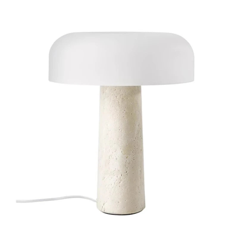 Nordic Mushroom Art Deco Floor Lamp - Stylish Elegance with Frosted Glass Shade