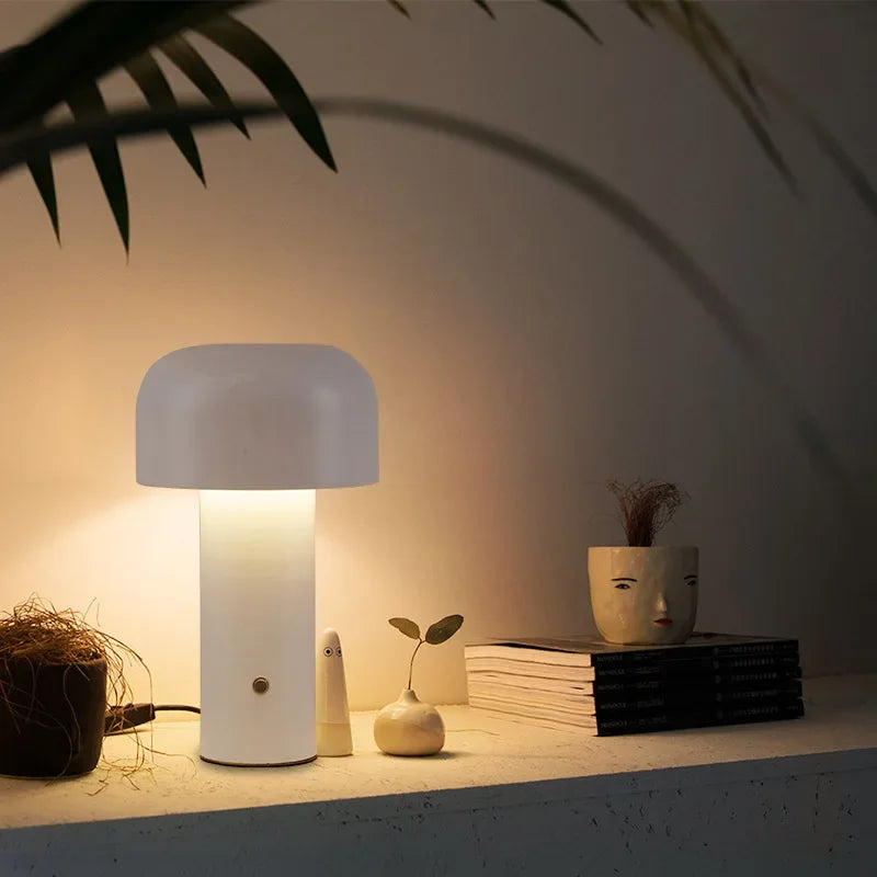 Modern Creative Mushroom LED Table Lamp: Stylish, Lighting for Any Room