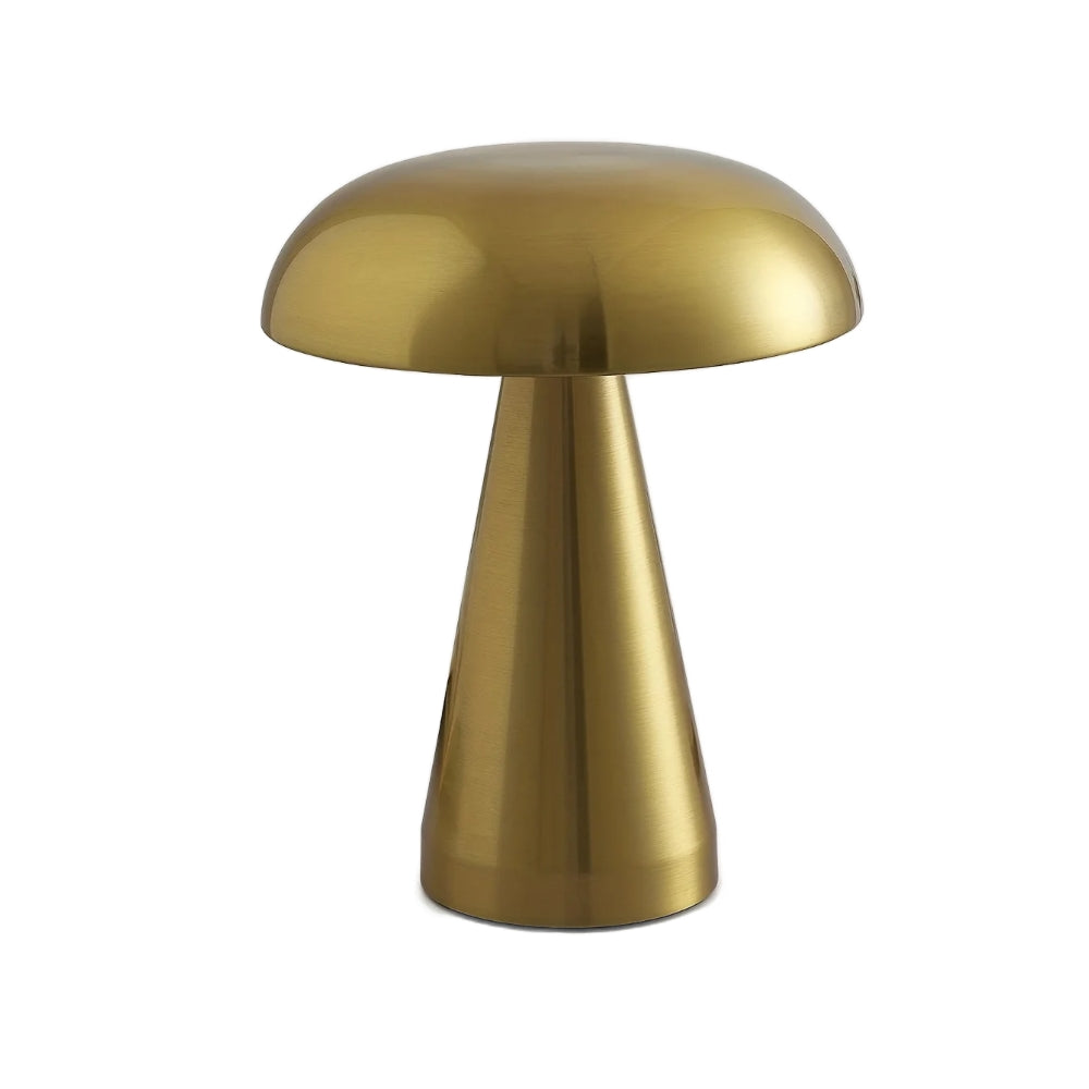 Rechargeable Mushroom Table Lamp: Stylish, Cordless, and Adjustable Lighting